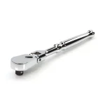 TEKTON 3/8 in. Drive x 8 in. Flex Ratchet with 90-Tooth Gear thumbnail 1
