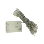 ALEKO 50-Light LED Warm White Battery Operated String Lights, 16 ft. Wire (Lot of 5) thumbnail 3