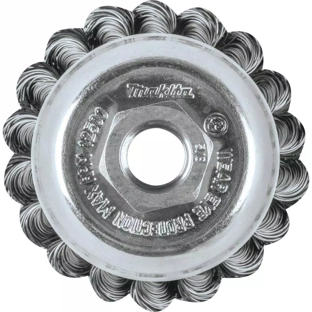 Makita 2-3/4 in. Knot Wire Cup Brush for Angle Grinders