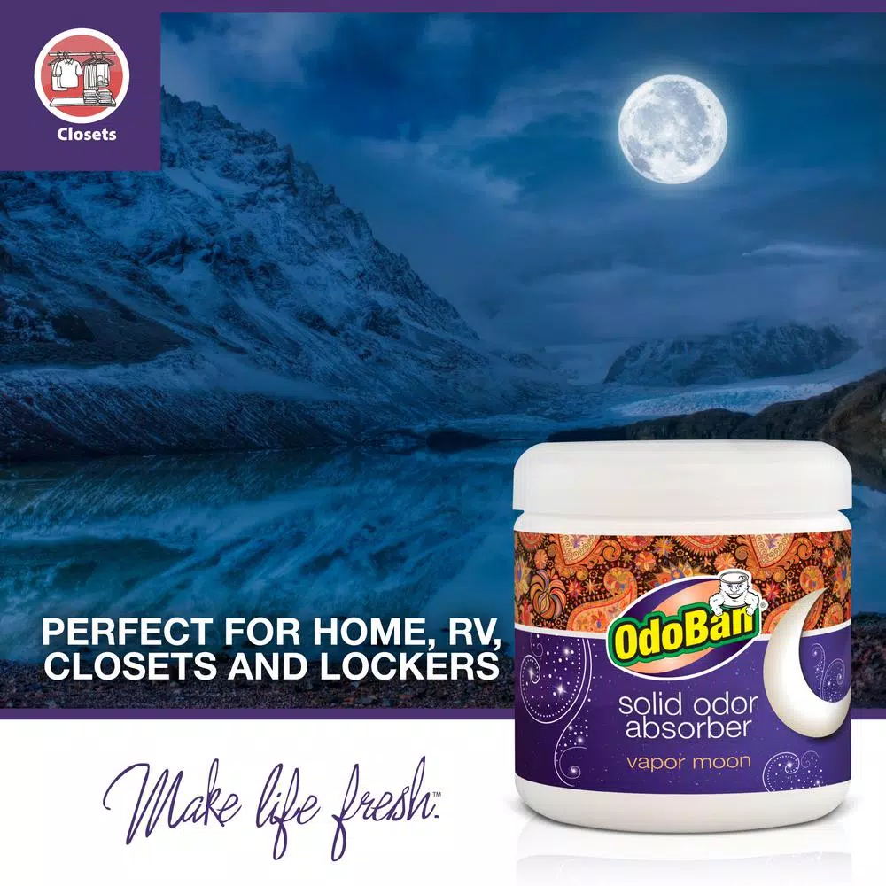OdoBan Vapor Moon Solid Odor Absorber Gel, 14 oz.