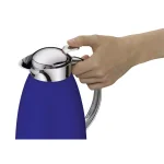 Alfi Gusto Glass Vacuum Carafe, 1.06 Qt. Thermal Coffee Server, Royal Blue thumbnail 3
