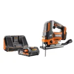 RIDGID 18V OCTANE Brushless Cordless Jig Saw Kit with 2.0 Ah Battery and Charger thumbnail 1