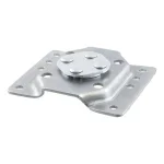 CURT Replacement Marine Jack Mounting Bracket - Bolt-Through Swivel Design thumbnail 1