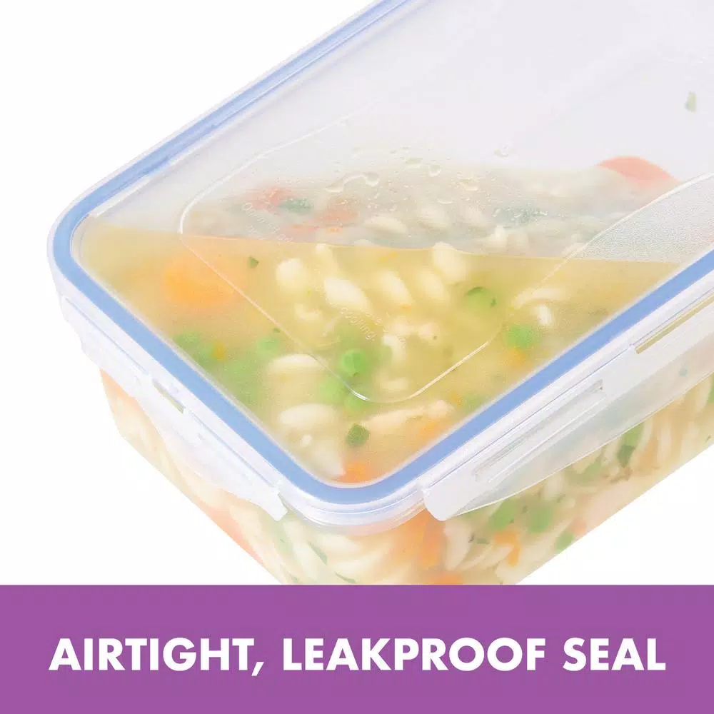 LOCK & LOCK Easy Essentials 18-Piece Food Storage Container Set with Airtight Lids, BPA-Free Plastic