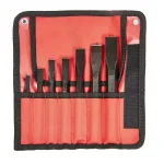 GearWrench 7-Piece Cold Chisel Set with Tool Roll thumbnail 2