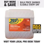 ZEP Heavy-Duty Citrus Degreaser, 3.5 Gal. Concentrated Multi-Purpose Cleaner thumbnail 6
