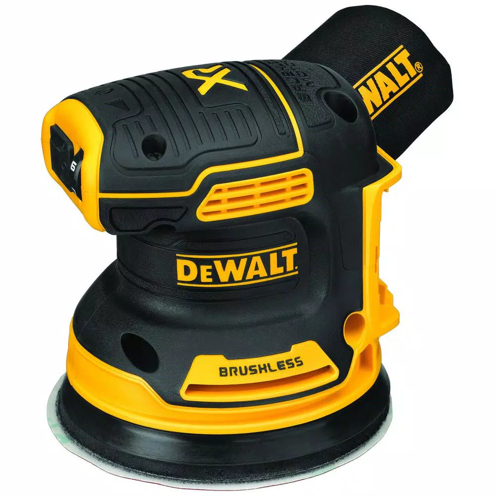 DEWALT 20V MAX XR Brushless 1/4 in. Impact Driver & 5 in. Random Orbital Sander Combo Kit with 5.0Ah Battery