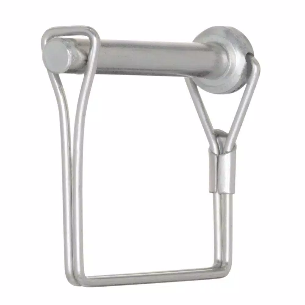Everbilt 5/16 in. x 2-3/4 in. Zinc-Plated Square Wire Lock Pin, Steel Hitch Pin/Clip