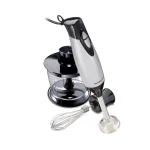 Hamilton Beach 2-Speed Immersion Hand Blender with 3-Cup Chopping Bowl, Gray thumbnail 1