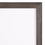 DesignOvation Gallery 16 x 20 Gray Wood Picture Frame with White Mat for 8 x 10 Photos thumbnail 3