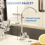 Aquasana OptimH2O Reverse Osmosis Claryum Under-Counter Water Filtration System with Chrome Faucet thumbnail 2