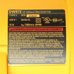 DEWALT 15 Amp 14 in. Multi-Cutter Saw with Carbide Tipped Blade thumbnail 10