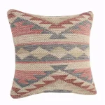 LR Home Eclectic Multi-color Southwestern Graphic Throw Pillow, 18 x 18 in, 100% Cotton thumbnail 3