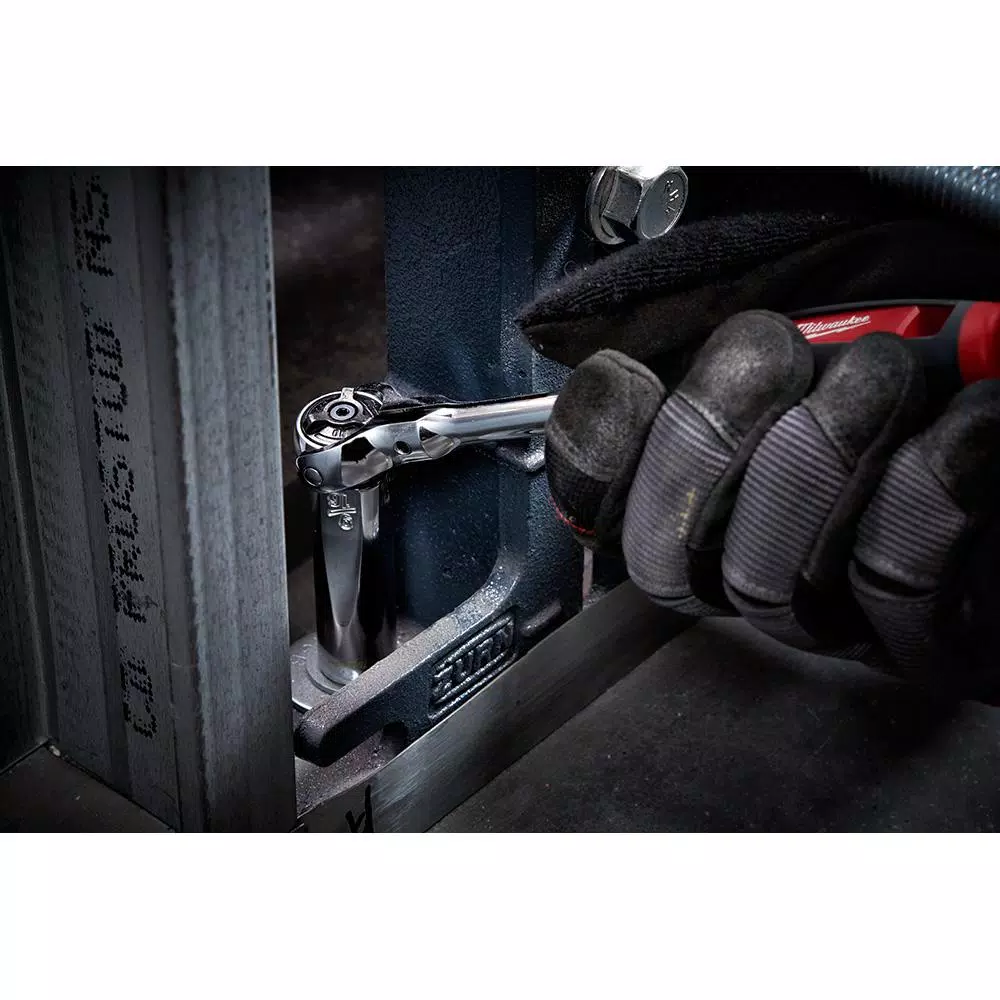 Milwaukee 12-Piece 3/8 in. Drive Metric Ratchet and Socket Set