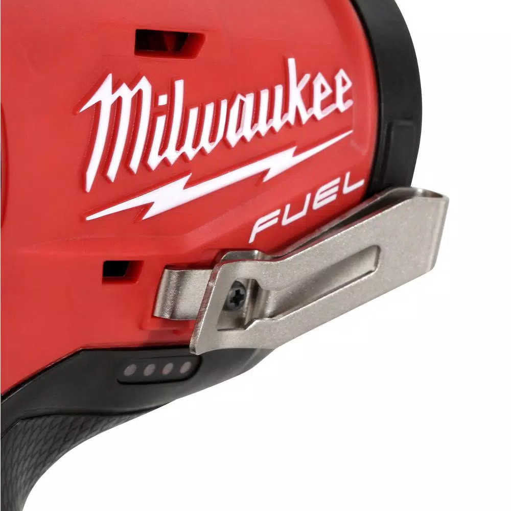 Milwaukee M12 FUEL 12V Brushless 1/2 in. Hammer Drill Kit with 4.0 Ah & 2.0 Ah Batteries and Case