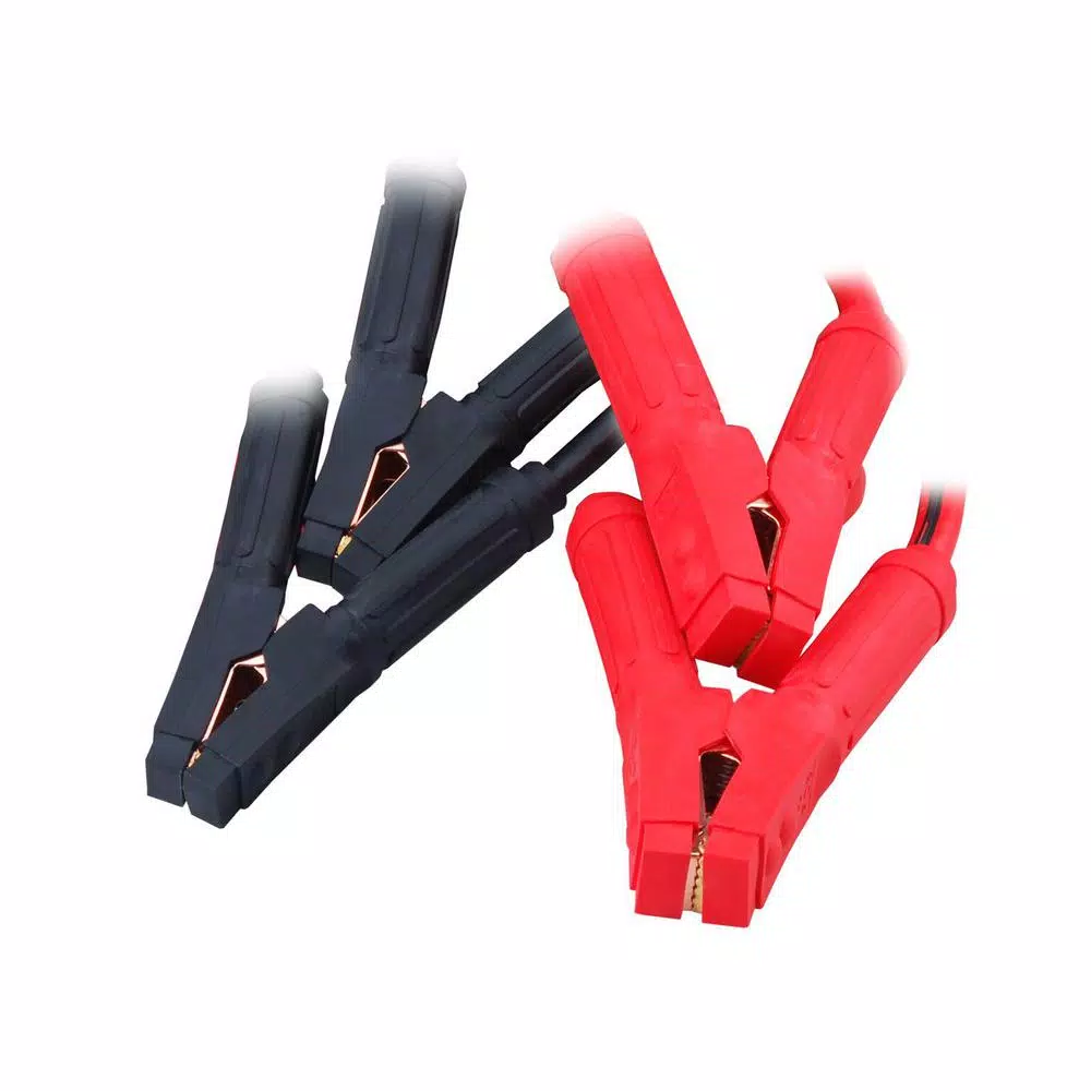 SPEEDWAY Heavy-Duty 20 ft. 1-Gauge 500 Amp Jumper Booster Cable Set