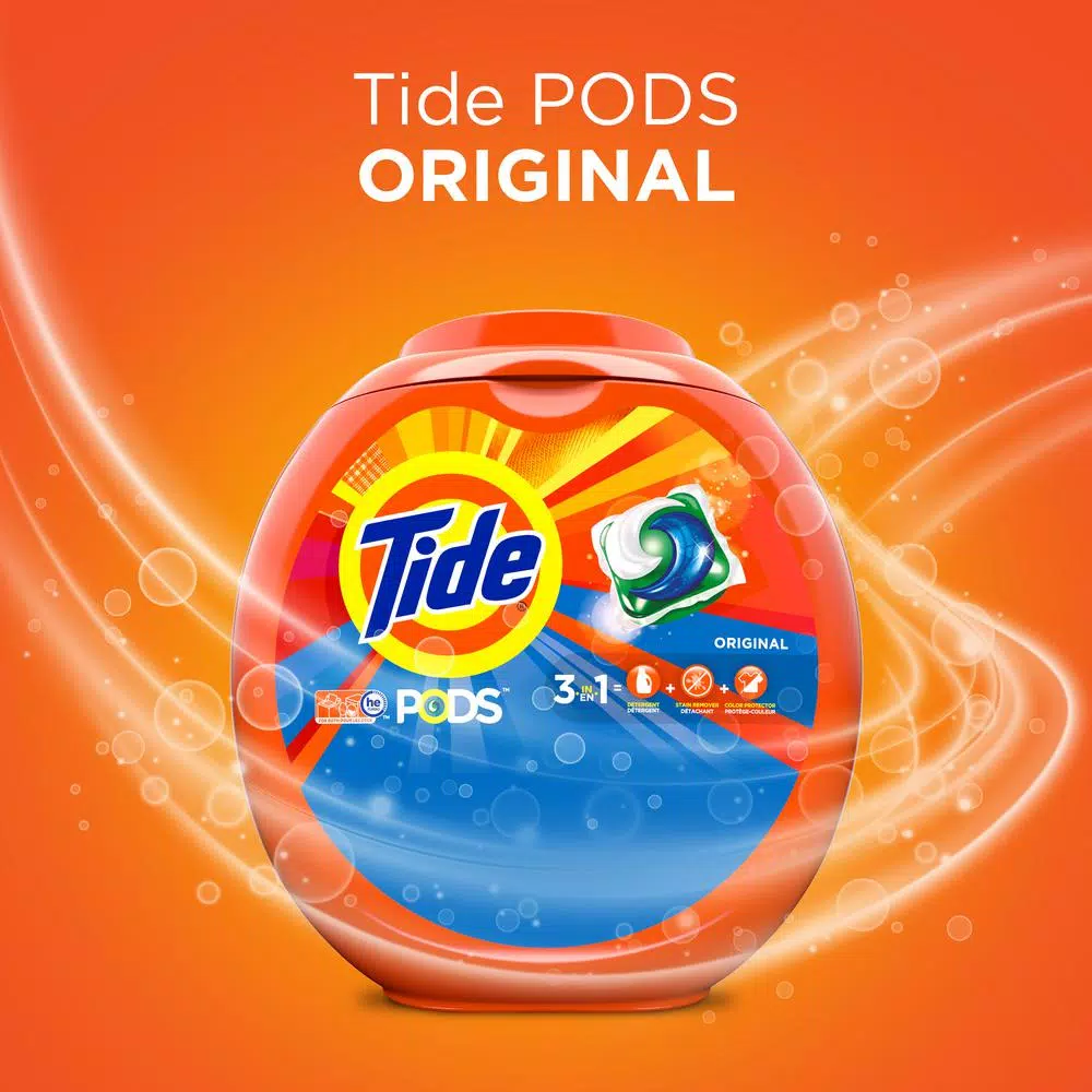 Tide PODS Original Scent Laundry Detergent Pacs, 20-Count (6-Pack)