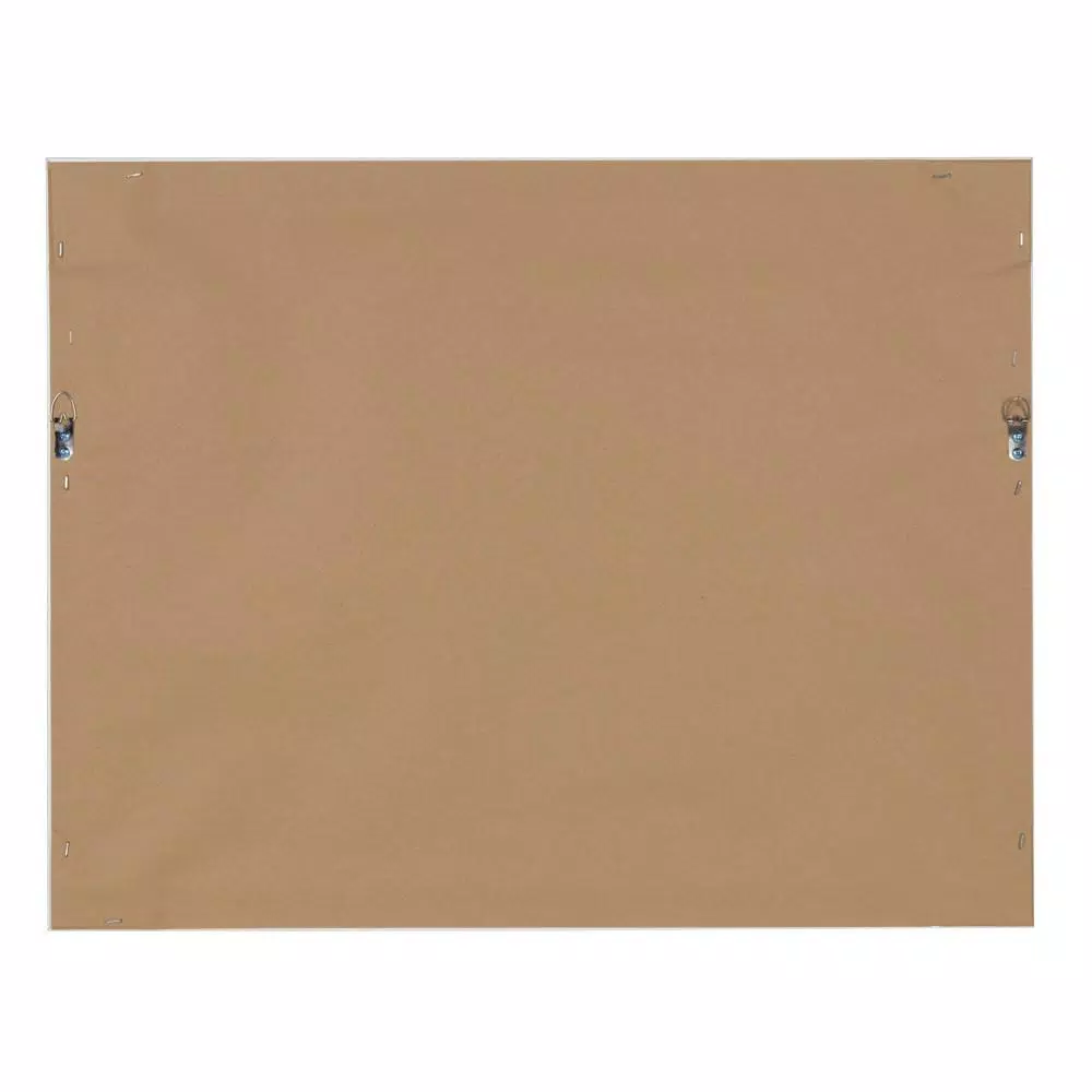 DesignOvation Macon Monthly Dry Erase Magnetic Wall Calendar Memo Board with Frame