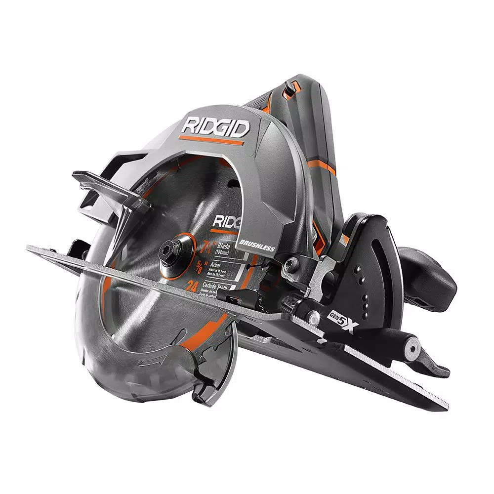 RIDGID 18V Brushless 5-Tool Combo Kit with Bonus 1.5 Ah Batteries