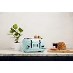 Haden Heritage 4-Slice Retro Wide Slot Toaster, 1500W, Turquoise thumbnail 3