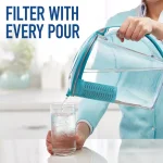 Brita Stream 10-Cup Filter-As-You-Pour Water Pitcher with Filter, Lake Blue thumbnail 7