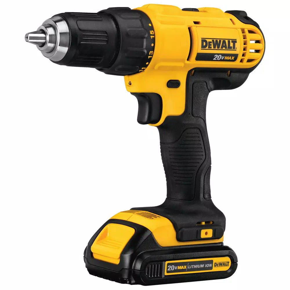 DEWALT 20V MAX Cordless 1/2 in. Drill/Driver Combo Kit with (2) 1.3Ah Batteries & 140-Piece Screwdriving Set