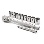 Crescent 12-Piece 1/4 in. Drive 6-Point SAE Mechanics Tool Set thumbnail 1
