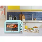 Americana Elite Americana 6-Slice Retro Toaster Oven, 1500W, Blue thumbnail 3