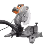RIDGID 12 in. 15 Amp Dual Bevel Corded Miter Saw with LED and Universal Mobile Stand Kit thumbnail 5