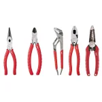 Milwaukee 5-Piece Electrician's Pliers Hand Tool Set thumbnail 1