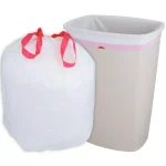 HUSKY 13 Gallon Drawstring Kitchen Trash Bags, 300 Count thumbnail 1