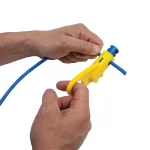 Klein Tools Twisted Pair Installation Kit with Crimper, Stripper, and Punch Down Tool thumbnail 6