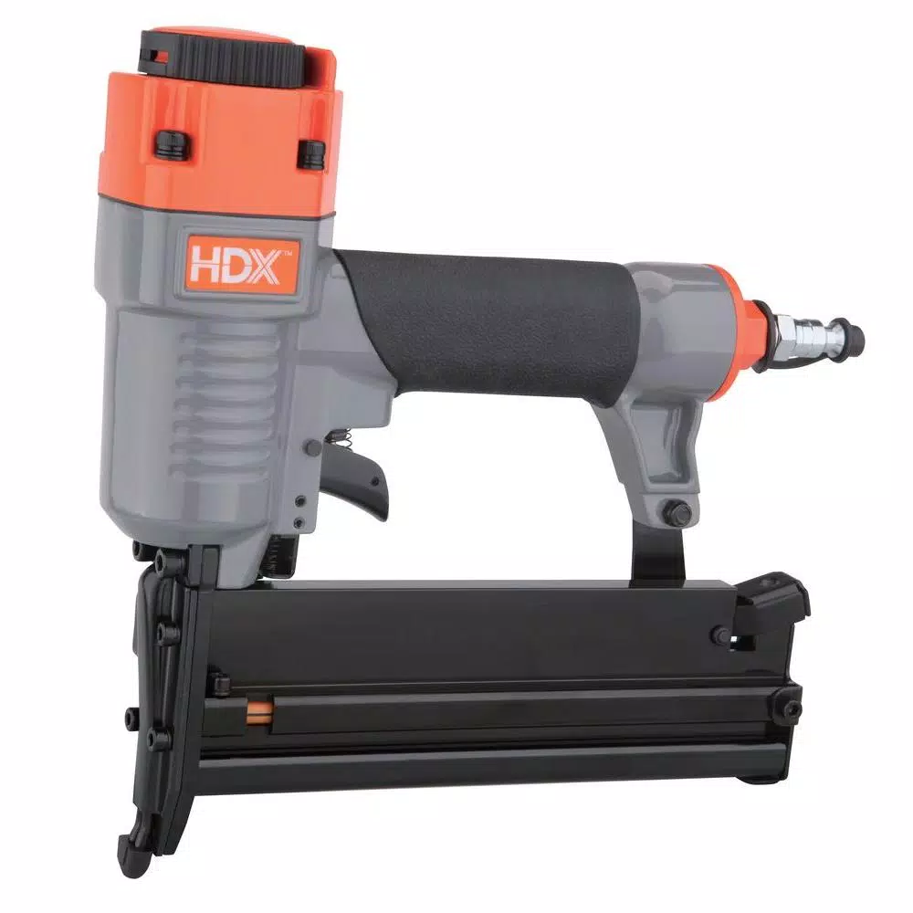 HDX 3-Piece Pneumatic Finishing Nailer Kit with Canvas Bag