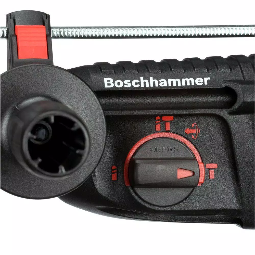 Bosch 11255VSR-HDC Bulldog Xtreme 1 in. SDS-Plus Rotary Hammer Kit with Dust Shroud