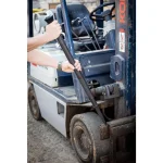Nupla 37 in. Composite Fiberglass Pry Bar with Steel Point and Striking Face thumbnail 2