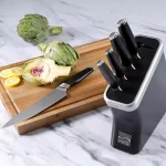 Unbranded Kenmore Pro Truman 6-Piece High Carbon Stainless Steel Cutlery Knife Set with Wood Block thumbnail 4