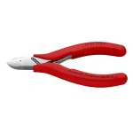 KNIPEX 4-1/2 in. Electronics Diagonal Cutters, Round Head Flush Cut Pliers thumbnail 1