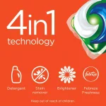 Tide PODS Plus Febreze Laundry Detergent, Botanical Rain Scent, High Efficiency, 61 Count thumbnail 7