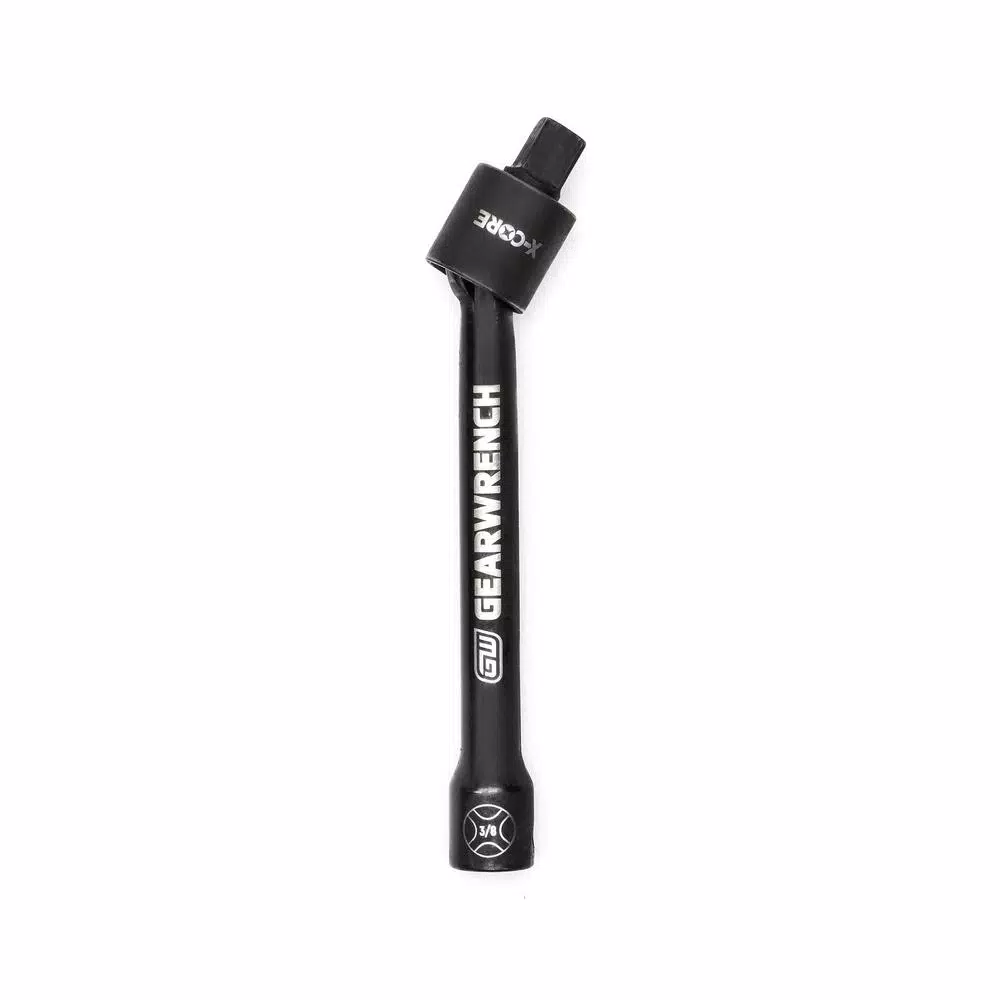 GearWrench 3/8 in. Drive X-Core Pinless Universal Joint Impact Extension Set, 3-Piece