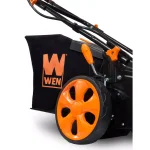 WEN 40V Max Cordless 19 in. 3-in-1 Walk Behind Push Lawn Mower with 2 Batteries and Charger thumbnail 4