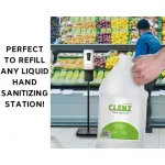 Alpine Industries Clenz Commercial Instant Liquid Hand Sanitizer, 80% Alcohol, 1 Gallon (4-Pack) thumbnail 5
