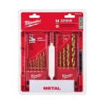 Milwaukee Thunderbolt Titanium Coated Twist Drill Bit Set, 14-Piece thumbnail 4
