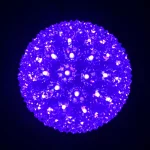 HOLIDYNAMICS HOLIDAY LIGHTING SOLUTIONS 7.5 in. Dynamic RGB Premier Orb - Multi-Color LED Lighted Sculpture thumbnail 6