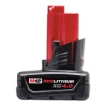 Milwaukee M12 REDLITHIUM XC4.0 12V Lithium-Ion Battery and Charger Starter Kit with Contractor Bag thumbnail 3