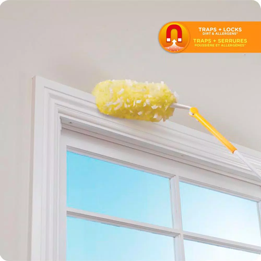 Swiffer Duster Starter Kit with Extendable Handle and Microfiber Dusters
