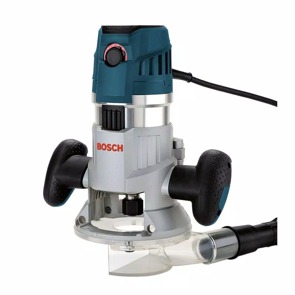 Bosch 2.3 HP 15 Amp Variable Speed Fixed Base Corded Electric Router Kit
