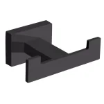 Nameeks General Hotel Wall Mounted Bathroom Hook, Black Zinc Alloy thumbnail 1