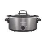 Hamilton Beach 6 Qt. Stovetop Sear and Cook Slow Cooker, Stainless Steel thumbnail 1
