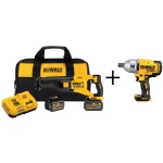 DEWALT DCS388T2 FLEXVOLT 60V MAX Brushless Cordless Reciprocating Saw Kit with (2) Batteries and Bonus Impact Wrench thumbnail 1