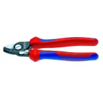 KNIPEX 6-1/2 in. Cable Shears with Comfort Grip for Copper and Aluminum thumbnail 1